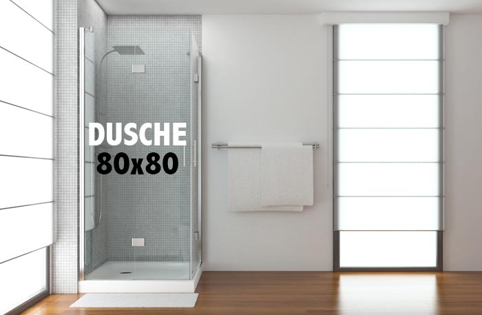 Duschkabine 80x80 - Dusche 80x80 cm